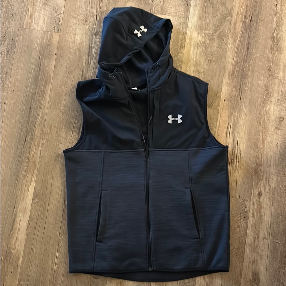 Under Armour Black Hooded Vest